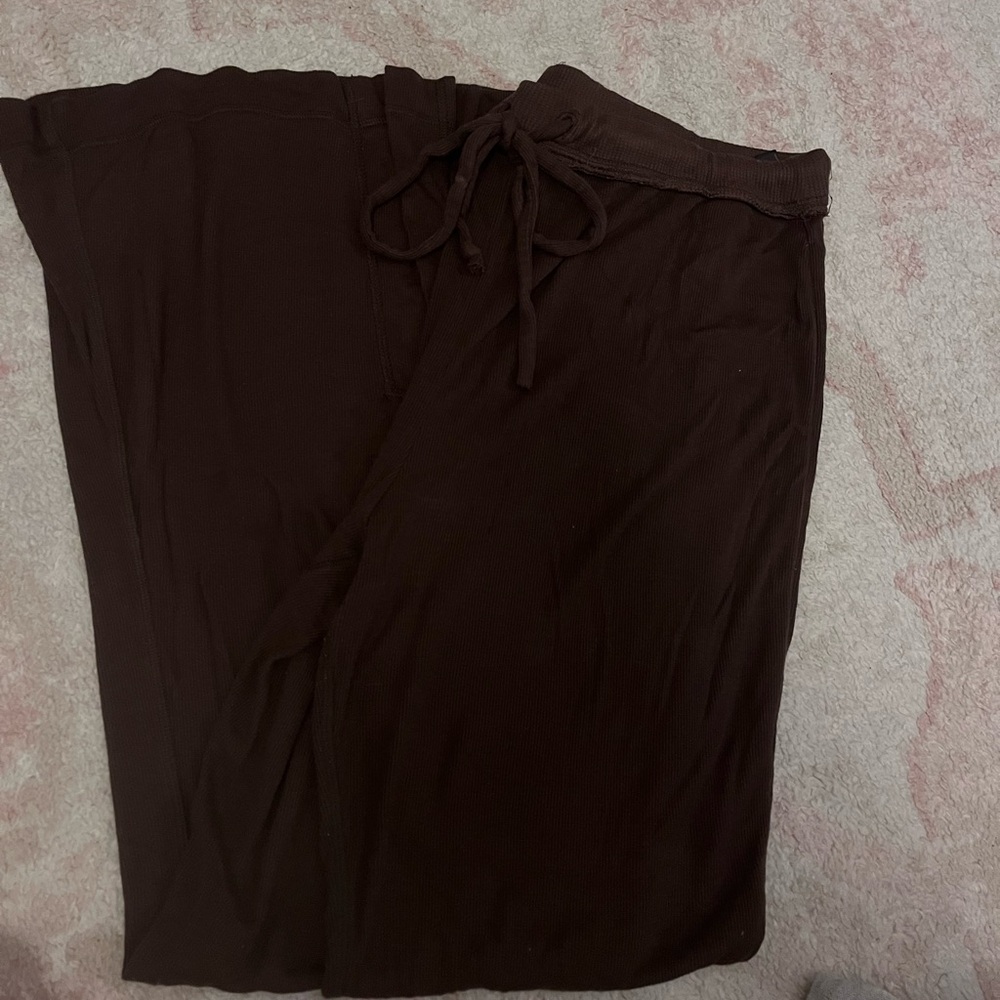 Brown boho pants